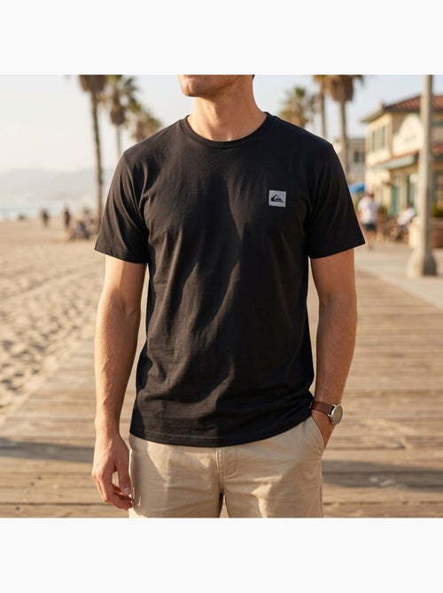 Quiksilver Set van 2 heren T-shirts 100% katoen, ronde hals of V-hals - Kiabi Quiksilver Set van 2 heren T-shirts 100% katoen, ronde hals of V-hals - Kiabi