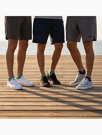 Quiksilver set van 6 paar herensokken sneaker sport
