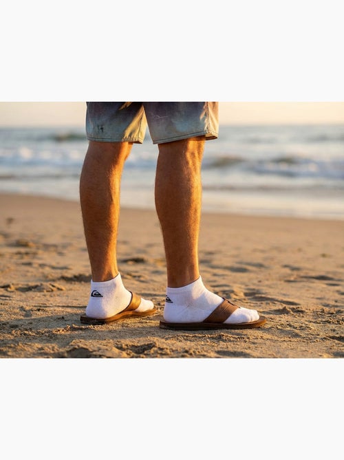 Quiksilver set van 6 paar herensokken sneaker sport - Kiabi