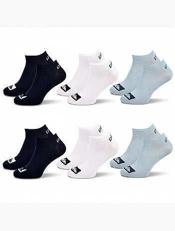 Quiksilver set van 6 paar herensokken sneaker sport
