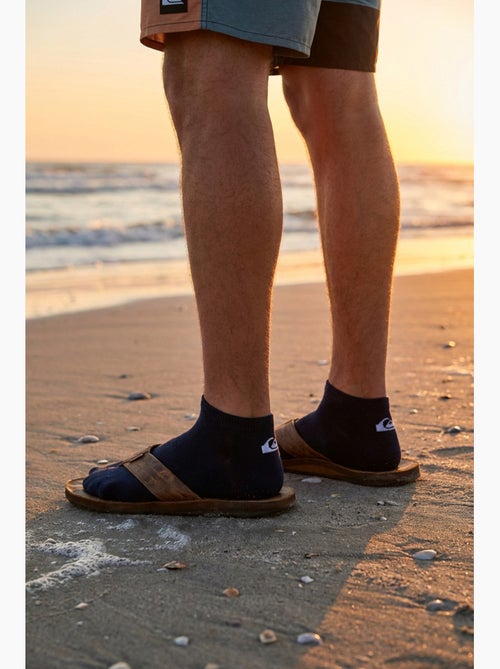 Quiksilver set van 6 paar herensokken sneaker sport - Kiabi