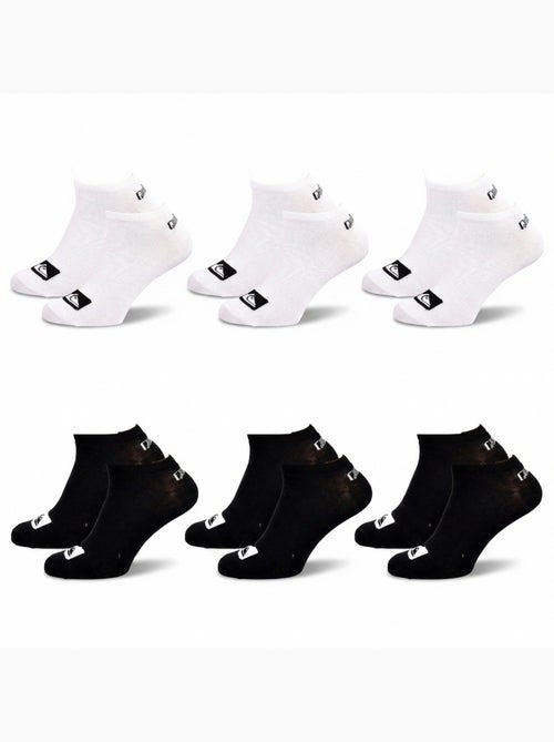 Quiksilver set van 6 paar herensokken sneaker sport - Kiabi