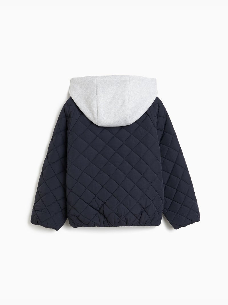 Quilted bomber, mo fashion Blauw - Kiabi