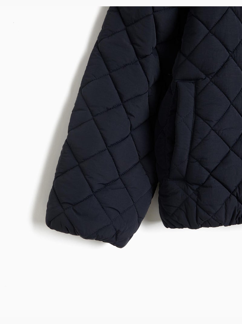 Quilted bomber, mo fashion Blauw - Kiabi