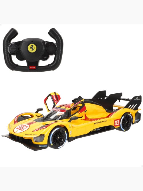 Rastar ferrari 499p radiocommandée voiture n° 83, échelle 1:14 - Kiabi