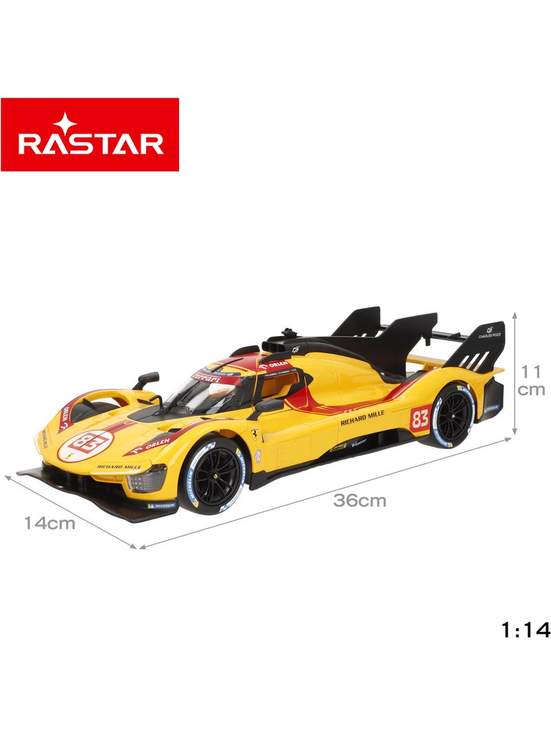 Rastar ferrari 499p radiocommandée voiture n° 83, échelle 1:14 N/A - Kiabi