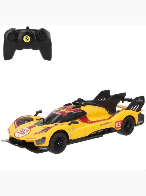 Rastar ferrari 499p radiocommandée voiture n° 83, échelle 1:24 - Kiabi