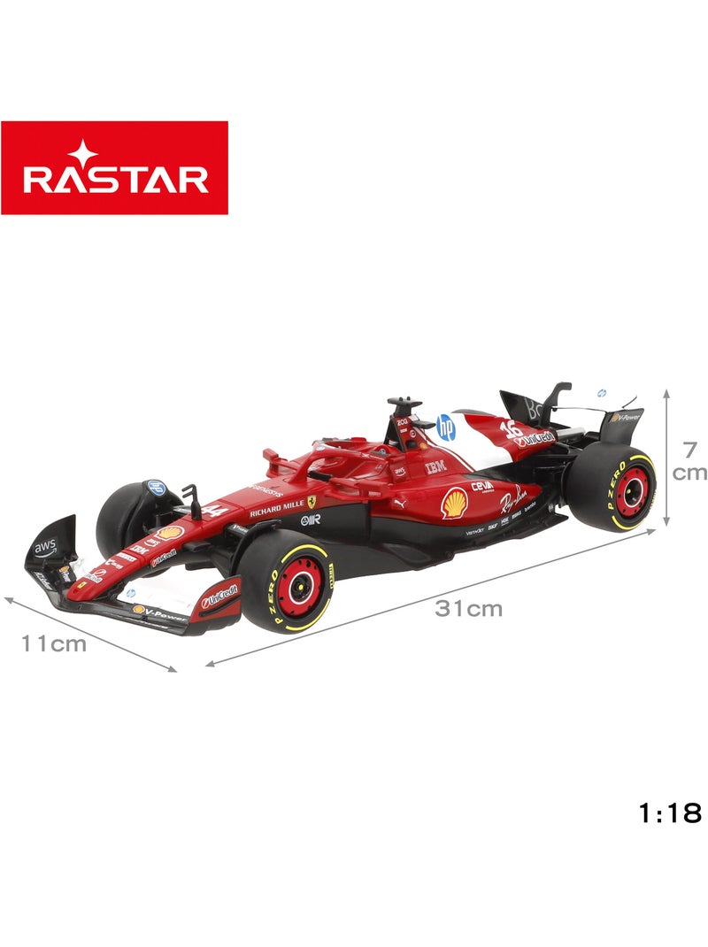Rastar officieel gelicentieerde ferrari sf-25 radiografisch bestuurbare auto, schaal 1:18 N.v.t. - Kiabi