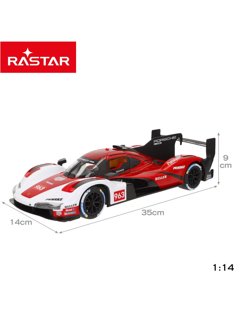 Rastar radiocommandée porsche 963 lmdh voiture 1:14 N/A - Kiabi