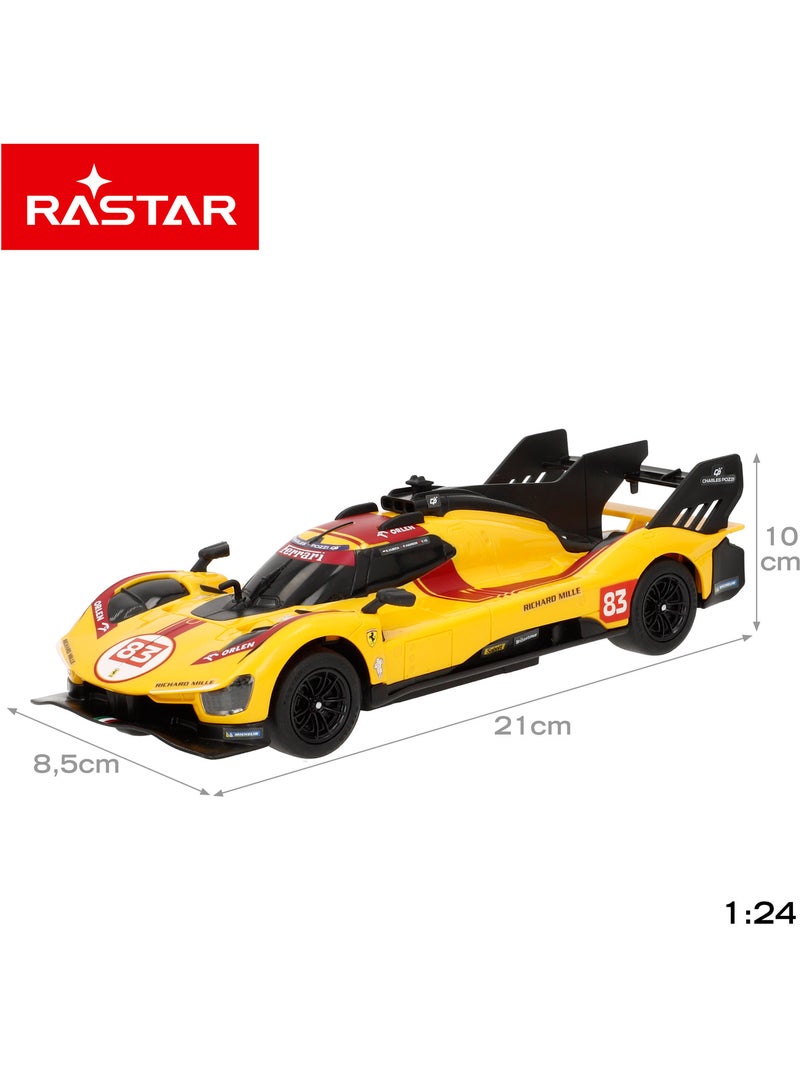 Rastar radiografisch bestuurbare ferrari 499p auto nr. 83 1:24 N.v.t. - Kiabi