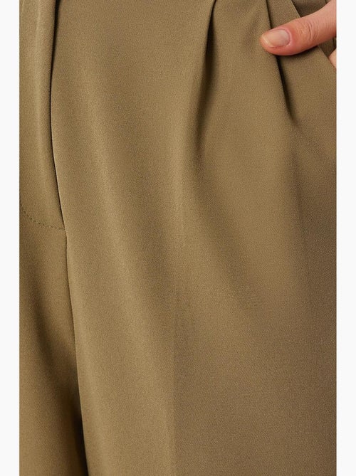 Ravissant pantalon palazzo plissé taille haute istanbul - Kiabi Ravissant pantalon palazzo plissé taille haute istanbul - Kiabi
