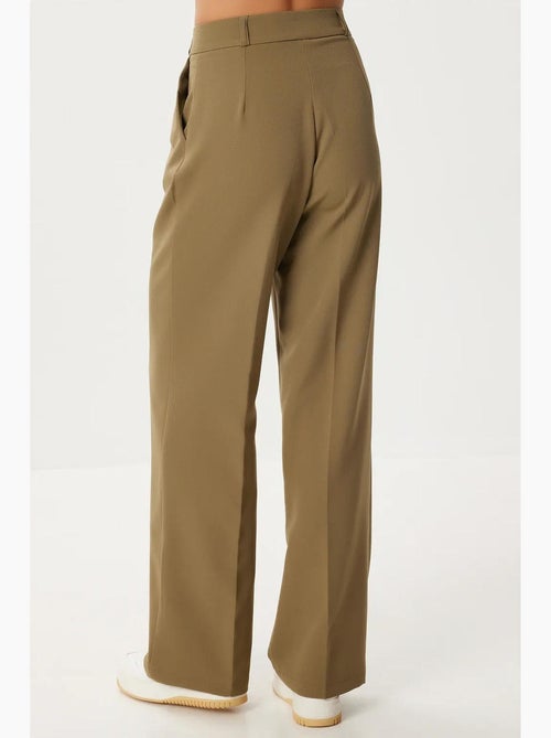 Ravissant pantalon palazzo plissé taille haute istanbul - Kiabi Ravissant pantalon palazzo plissé taille haute istanbul - Kiabi