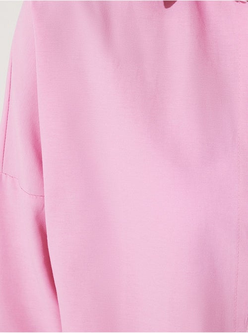 Ravissante chemise oversize en popeline à manches longues istanbul - Kiabi