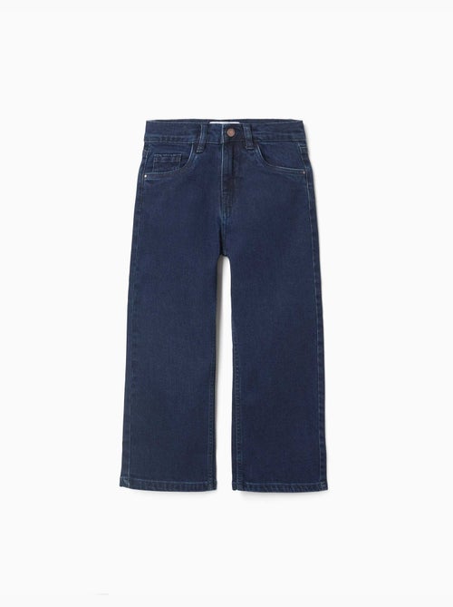Recht model denim broek met 5 zakken - Kiabi Recht model denim broek met 5 zakken - Kiabi