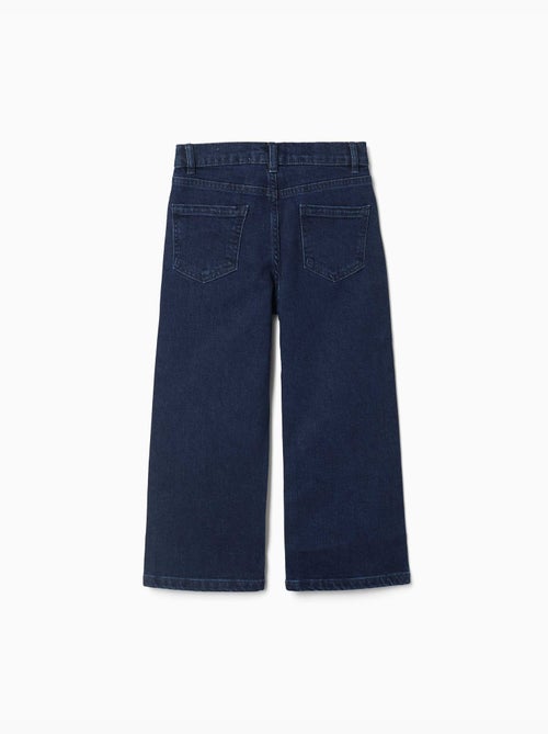 Recht model denim broek met 5 zakken - Kiabi Recht model denim broek met 5 zakken - Kiabi