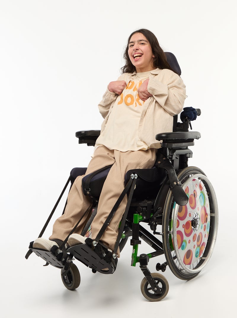 Recht overhemd met strepen - So Easy Biege - Kiabi