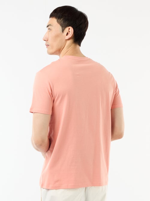 Recht T-shirt van effen jersey - Kiabi