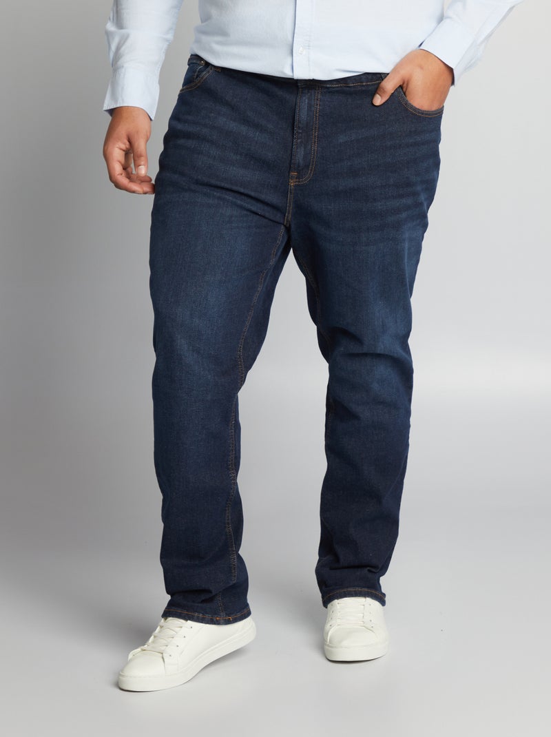 Rechte 5-pocketjeans - L30 BLAUW - Kiabi