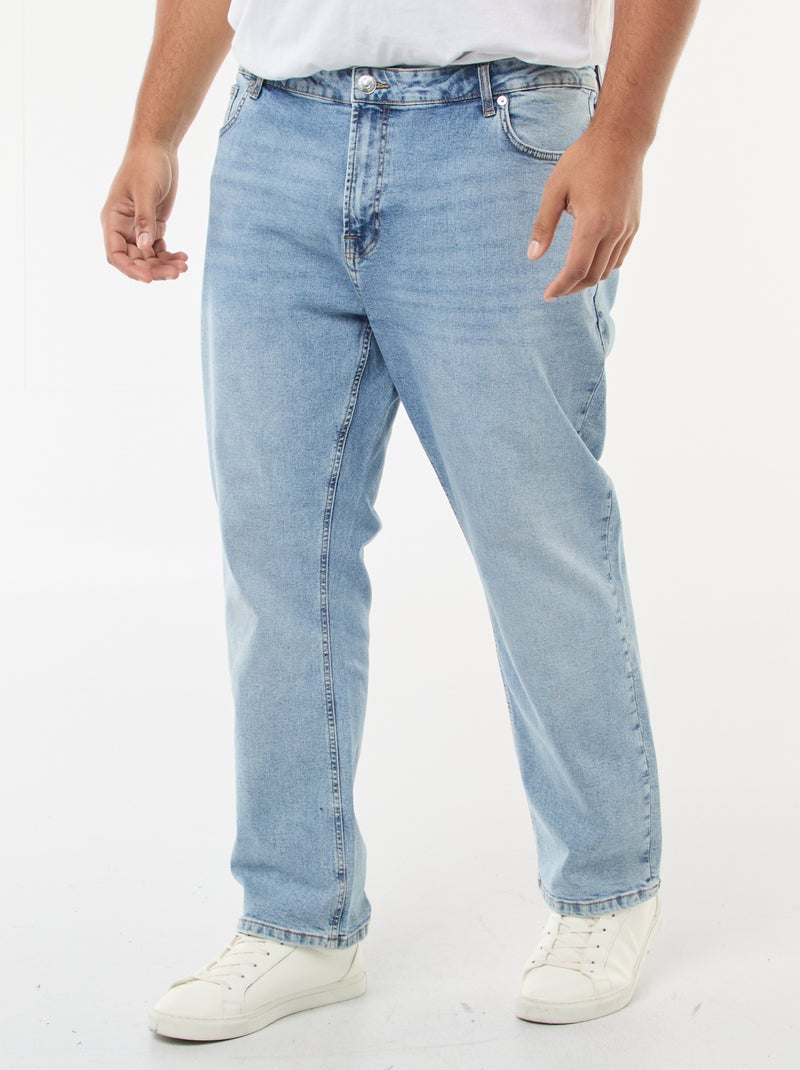 Rechte 5-pocketjeans - L30 BLAUW - Kiabi