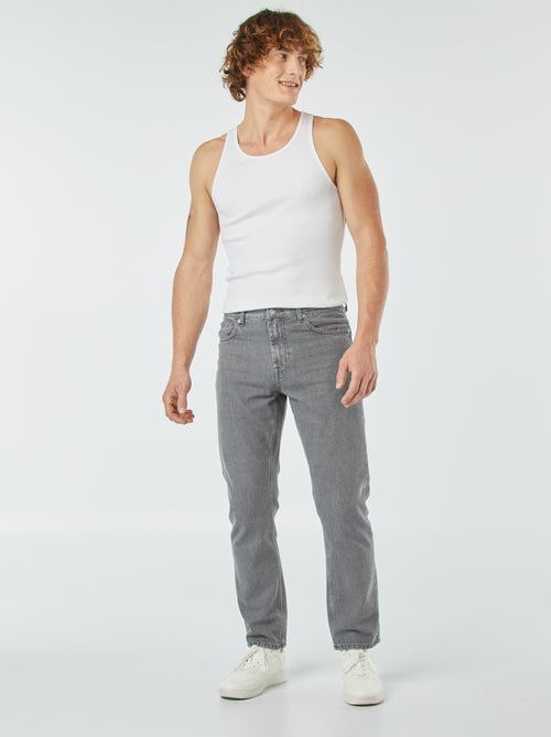 Rechte 5-pocketjeans - L30 - Kiabi