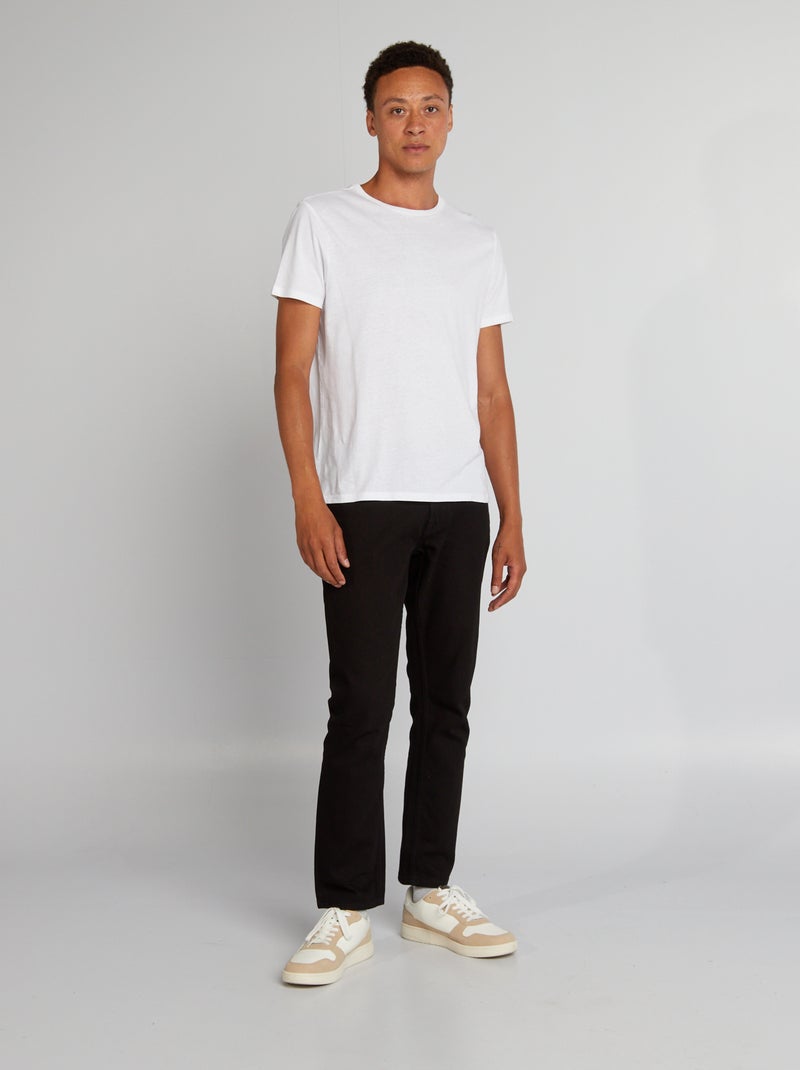 Rechte 5-pocketjeans - L30 ZWART - Kiabi