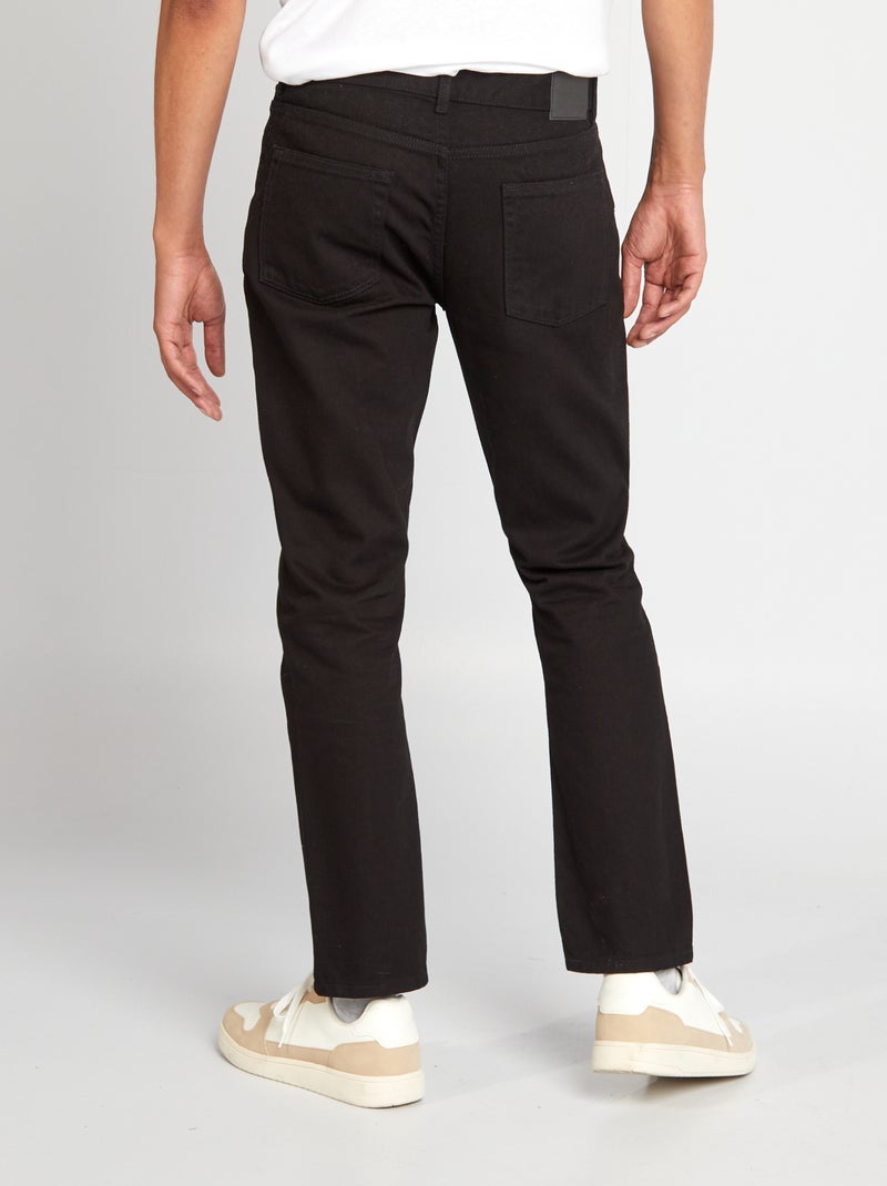 Rechte 5-pocketjeans - L30 ZWART - Kiabi