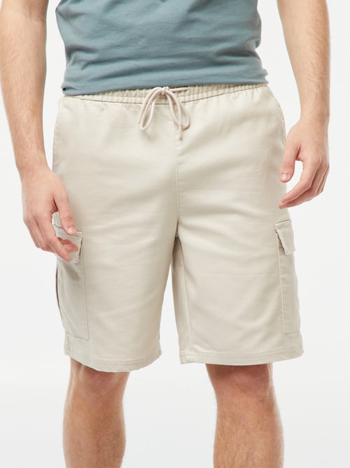 Rechte bermuda met klepzakjes - Kiabi