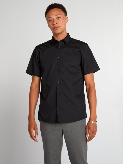 Rechte blouse met korte mouw - Kiabi