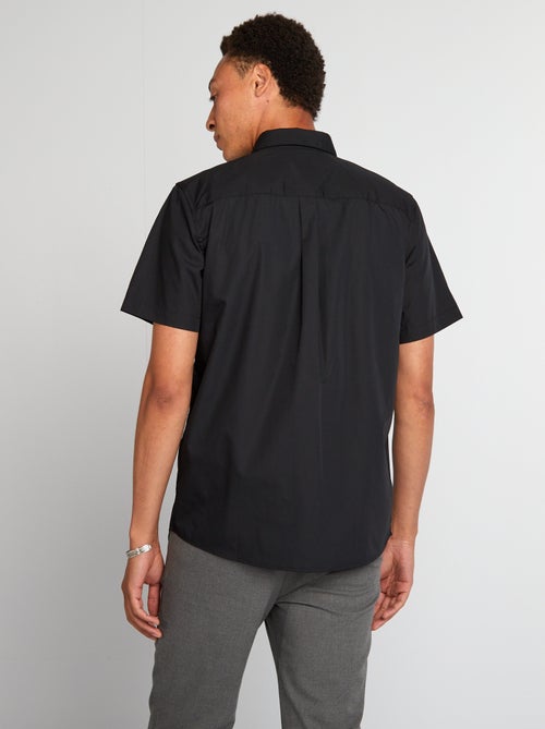 Rechte blouse met korte mouw - Kiabi