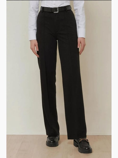 Rechte broek met gedetailleerde steken hiccup - Kiabi