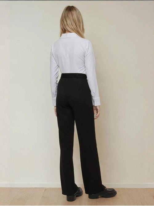 Rechte broek met gedetailleerde steken hiccup - Kiabi