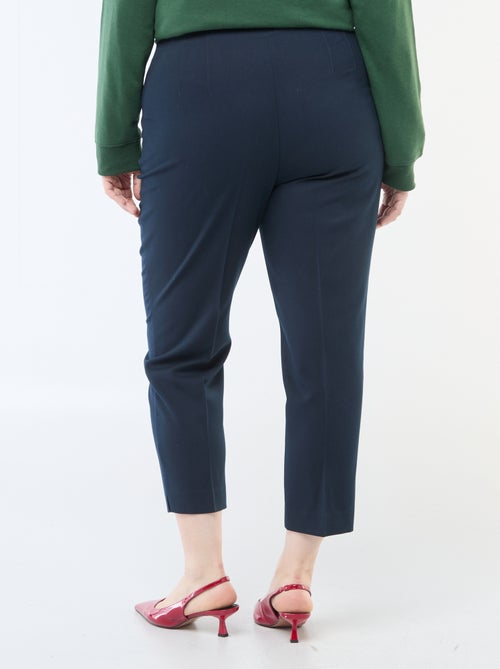 Rechte broek met hoge taille - Kiabi