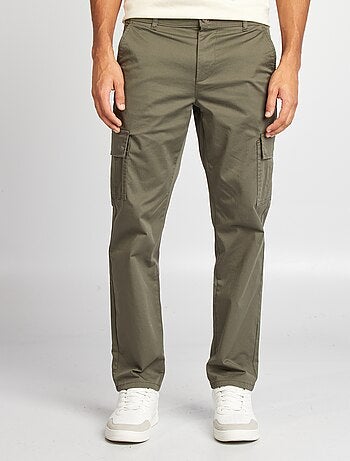 Rechte broek met veel zakken