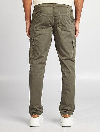 Rechte broek met veel zakken