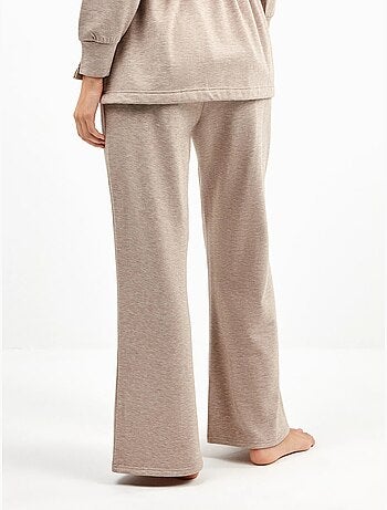 Rechte broek met vilt