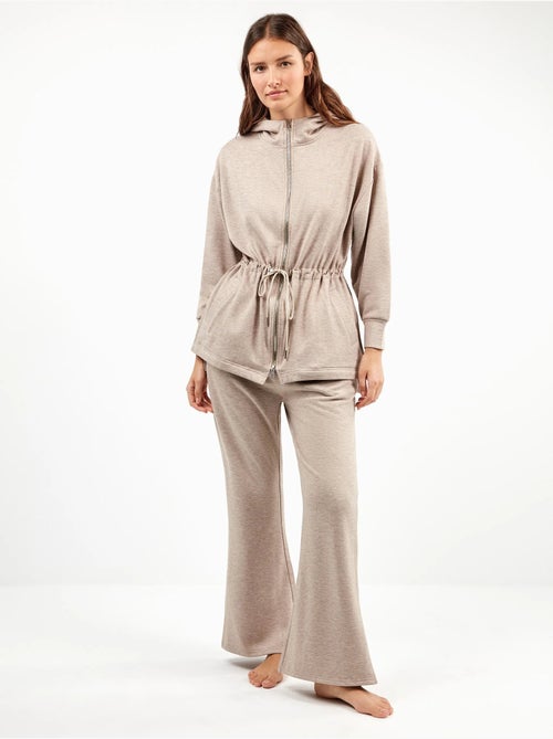 Rechte broek met vilt - Kiabi Rechte broek met vilt - Kiabi