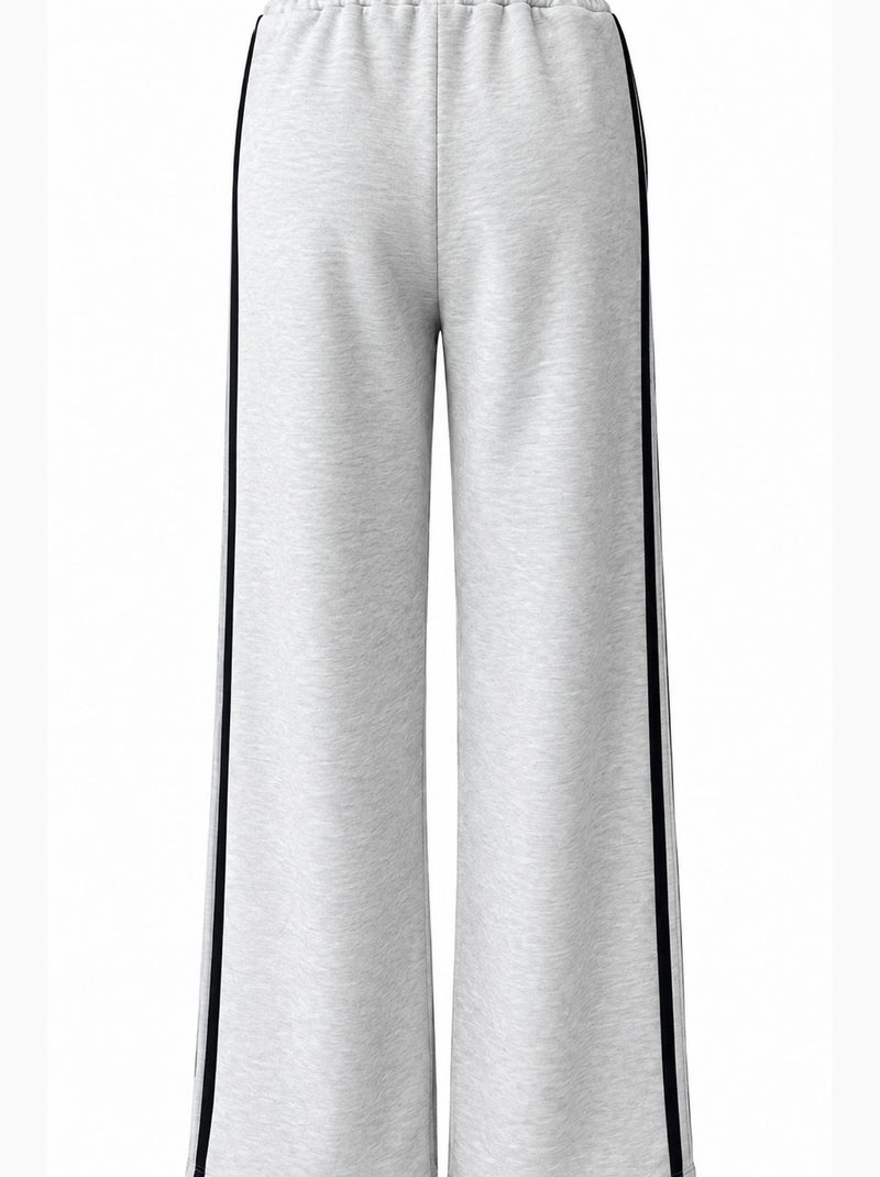 Rechte broek mixray Lichtgrijs - Kiabi