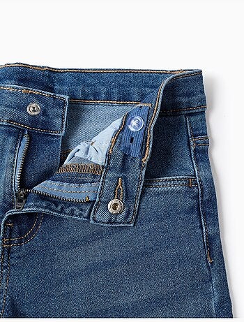 Rechte pasvorm denim broek