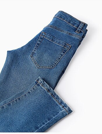 Rechte pasvorm denim broek