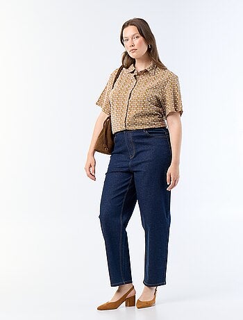 Rechte denim broek