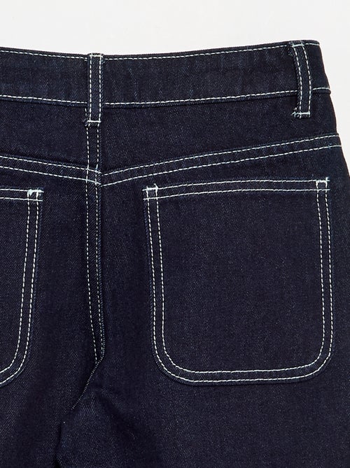 Rechte denim broek - Kiabi