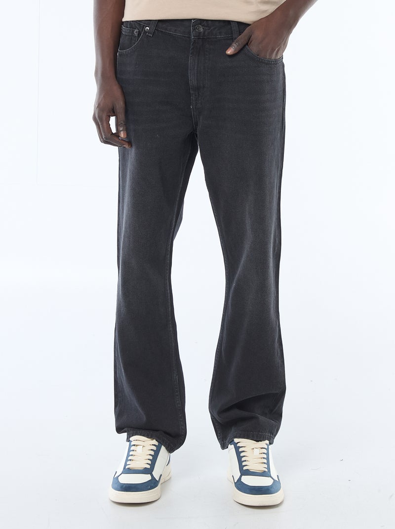 Rechte jeans - L32 GRIJS - Kiabi