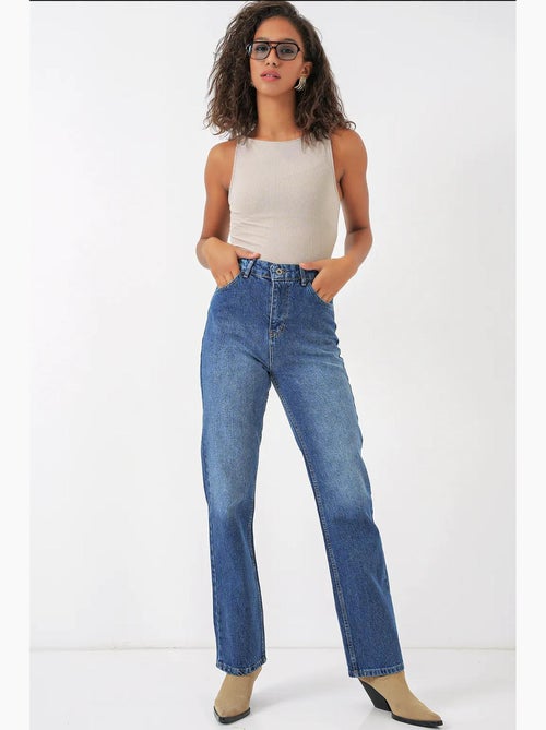 Rechte jeans linnenmix bdart - Kiabi Rechte jeans linnenmix bdart - Kiabi