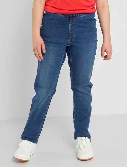 Rechte jeans met hoge taille - So Easy - Kiabi