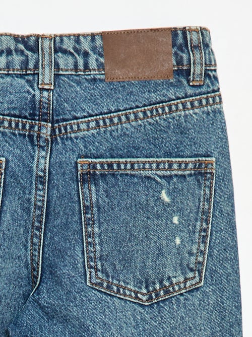 Rechte jeans met scheurtjes - Kiabi