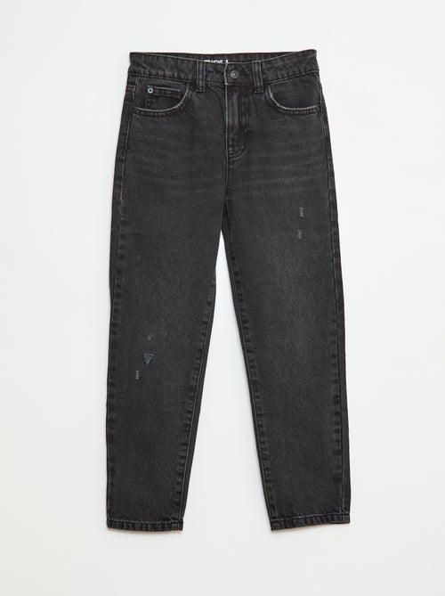 Rechte jeans met scheurtjes - Kiabi