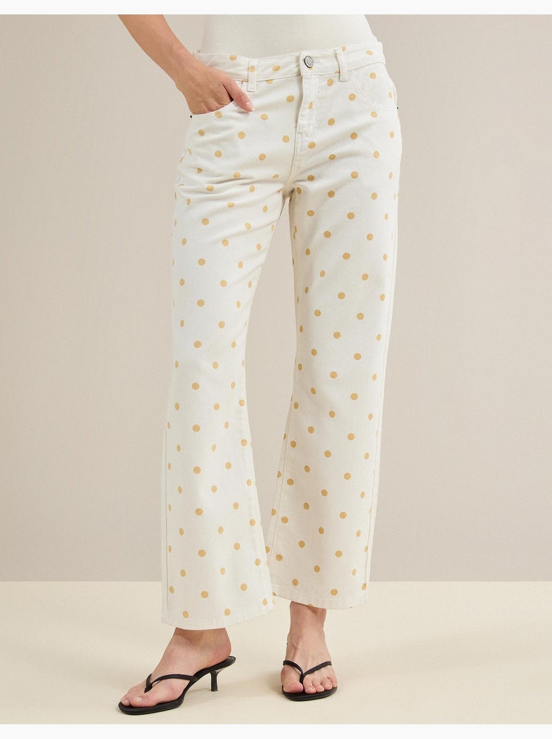 Rechte jeans, MO Fashion Geel - Kiabi