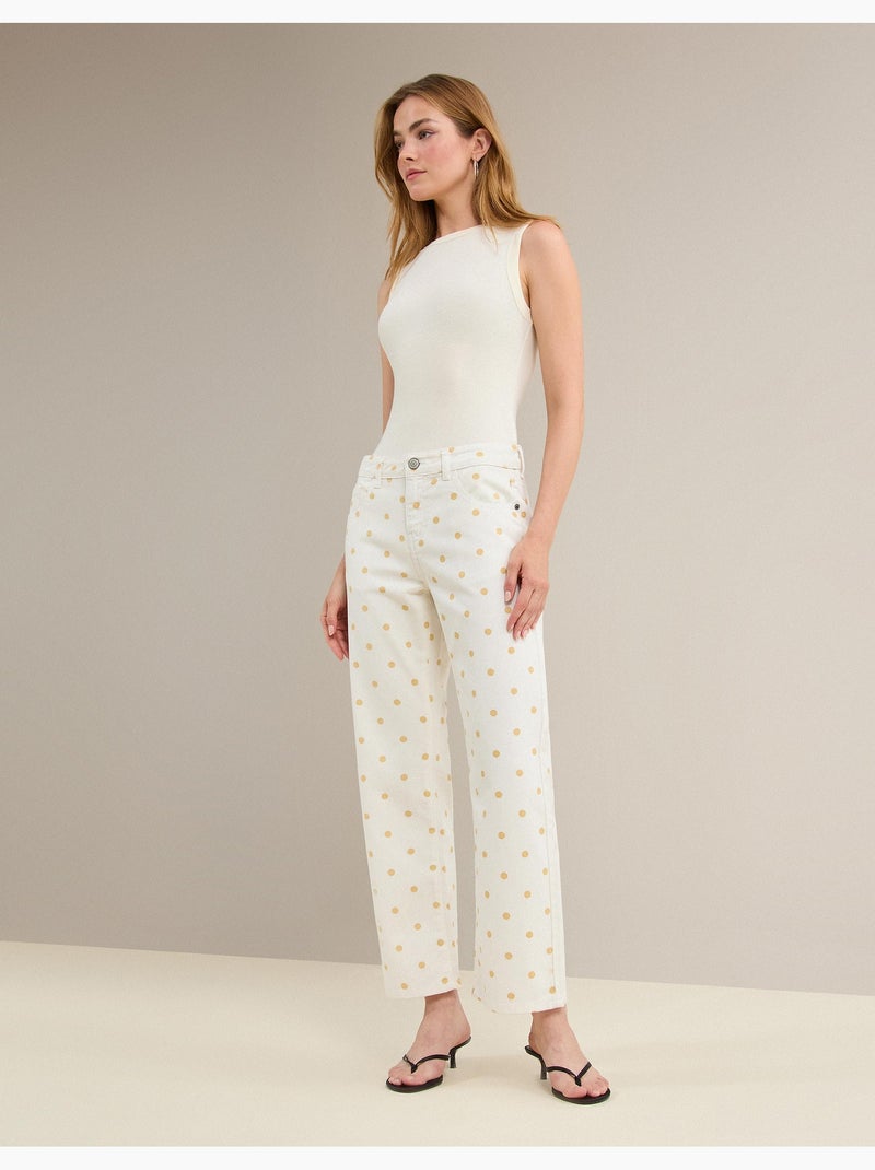 Rechte jeans, MO Fashion Geel - Kiabi