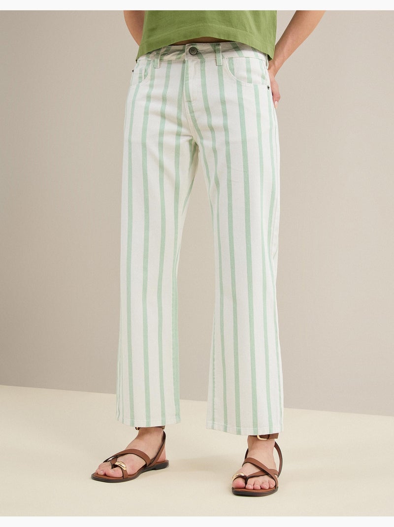 Rechte jeans, MO Fashion Groen - Kiabi