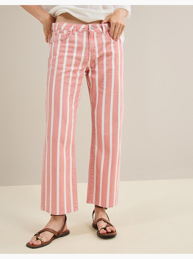 Rechte jeans, MO Fashion Roze - Kiabi